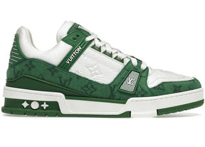 Louis Vuitton Trainer Green Monogram