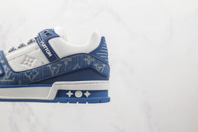 Louis Vuitton LV Trainer Monogram Denim