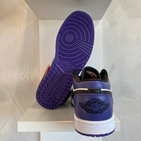 Jordan 1 Low Court Purple White