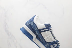 Louis Vuitton LV Trainer Monogram Denim