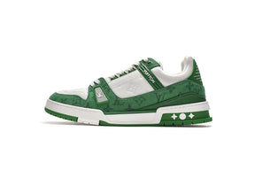 Louis Vuitton Trainer Green Monogram