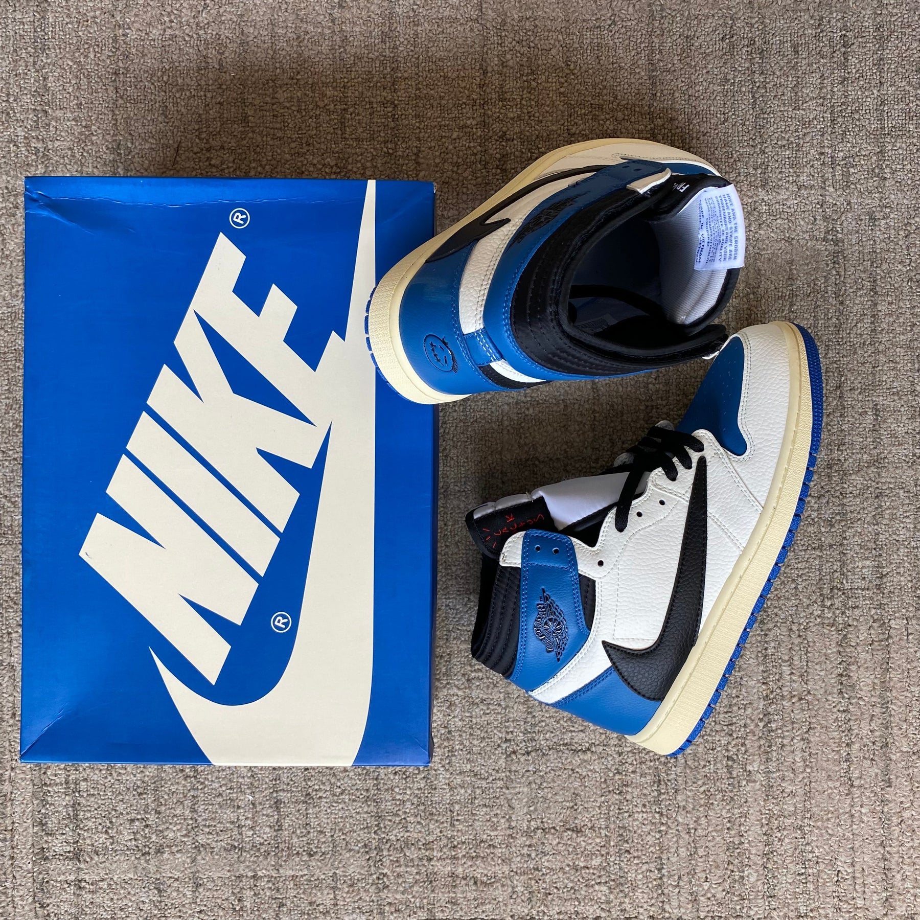 Jordan 1 High OG SP Fragment x Travis Scott