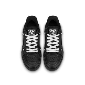 Louis Vuitton Trainer Black Embossed Monogram